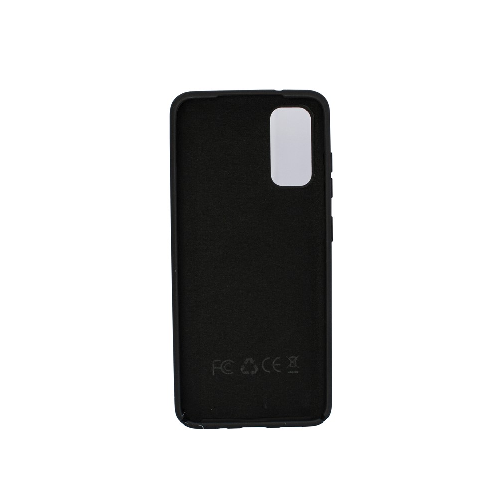 Protectores para celular  para Samsung  S20 Plus Funda de silicona con felpa Negro